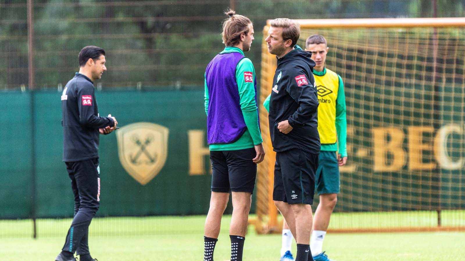 Werder Bremen Florian Kohfeldt schmeißt Niclas Füllkrug vom Platz