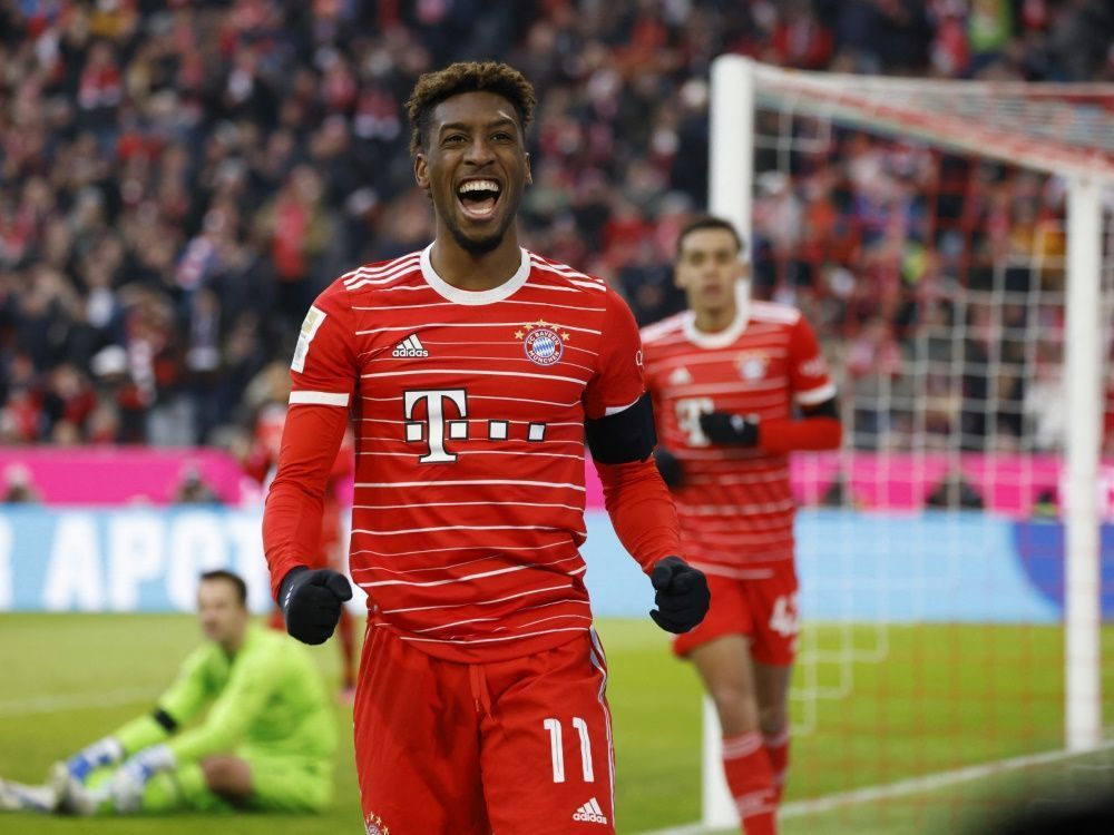 FC Bayern Coman zurück im Teamtraining