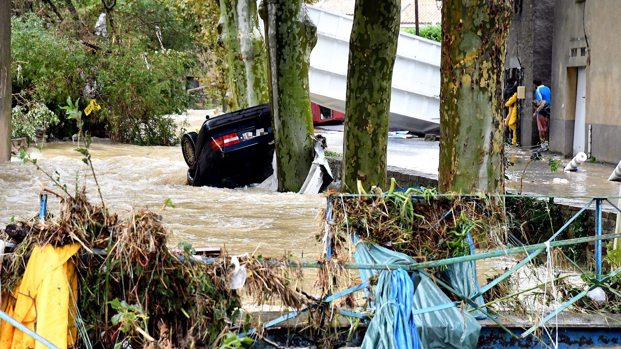 T Dliche Flut Durch Starkregen In Frankreich