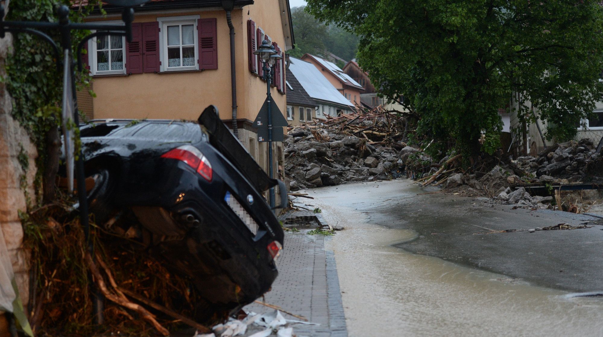 Schwere Berschwemmungen In S Ddeutschland