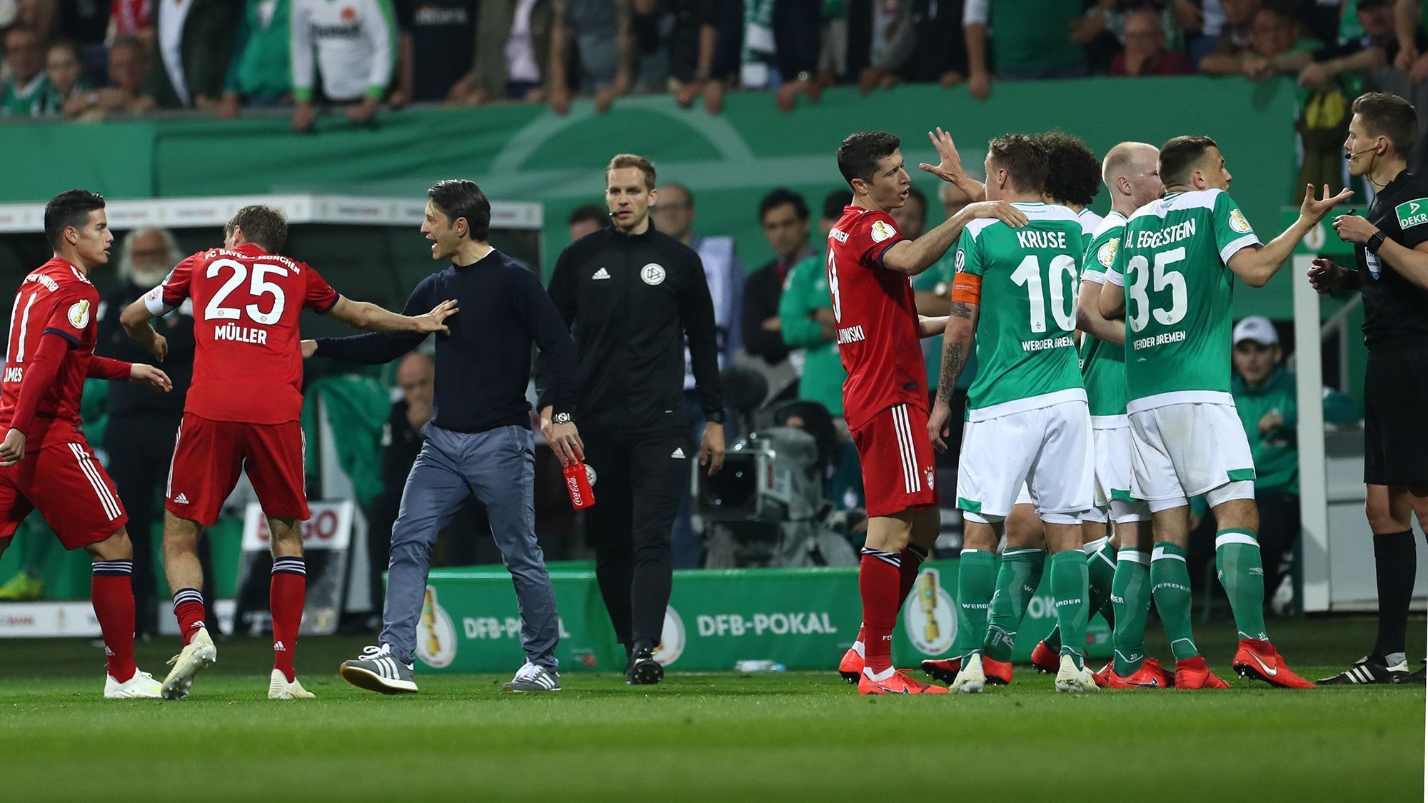 Bayern Gewinnen Packenden Pokalfight