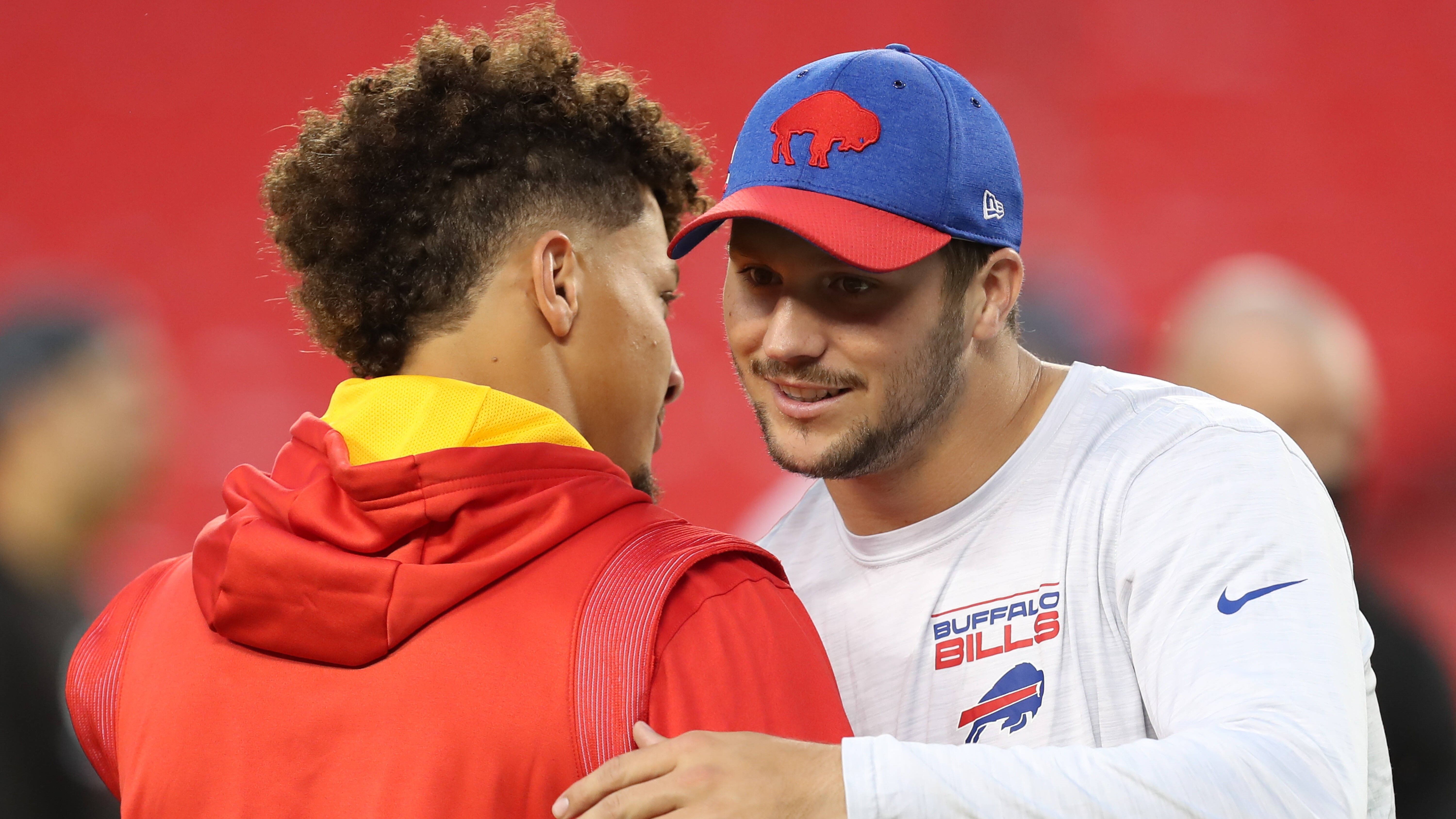 NFL Mahomes Vs Allen Duell Der Superstars