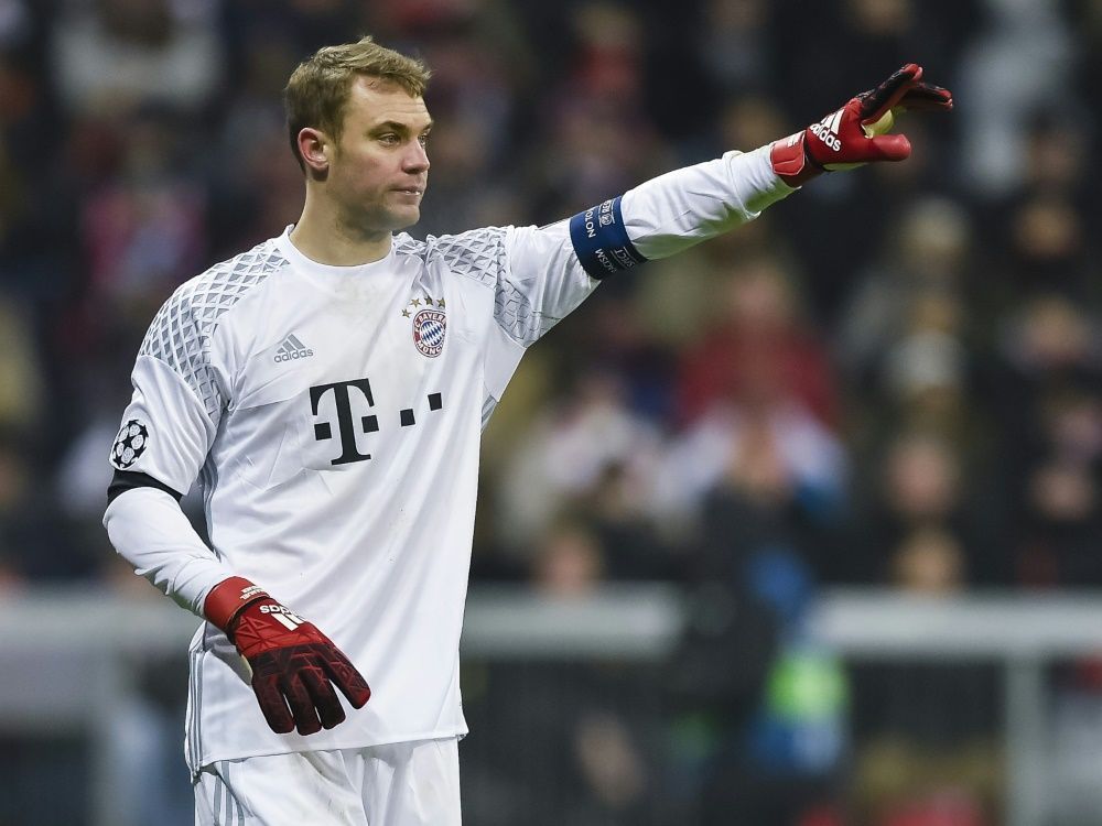 Fc Bayern Neuer Im R Ckspiel Beim Fc Arsenal Im Tor