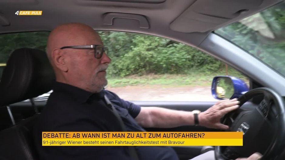 Debatte Ab Wann Ist Man Zu Alt Zum Autofahren Puls4