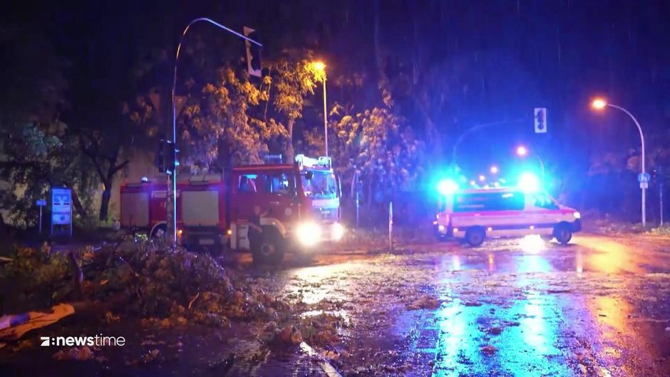 Schwere Unwetter in Brandenburg Superzelle wütet im Osten ProSieben