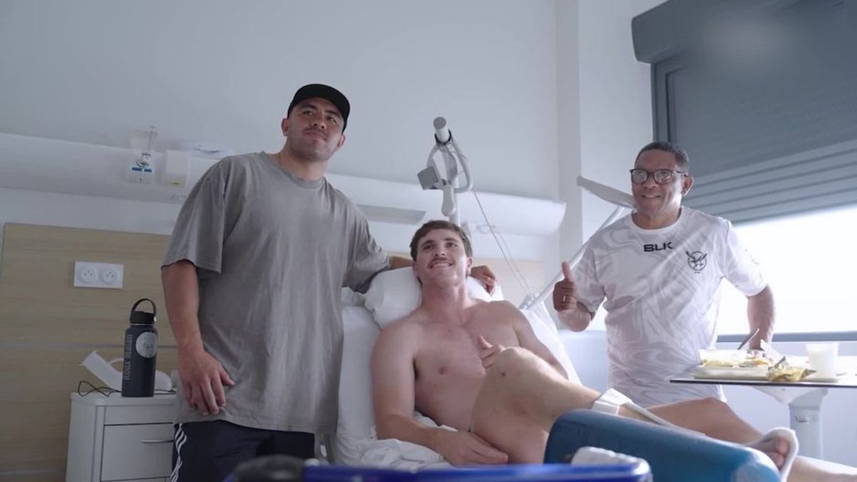 Nach Spielverletzung! Neuseeland-Star besucht Gegenspieler im Krankenhaus