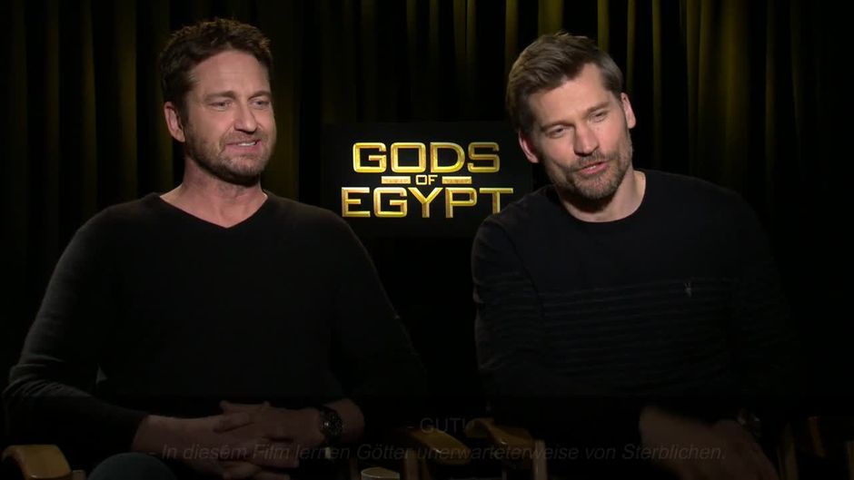 Gods Of Egypt Gerard Butler Und Nikolaj Coster Waldau Im Interview Prosieben