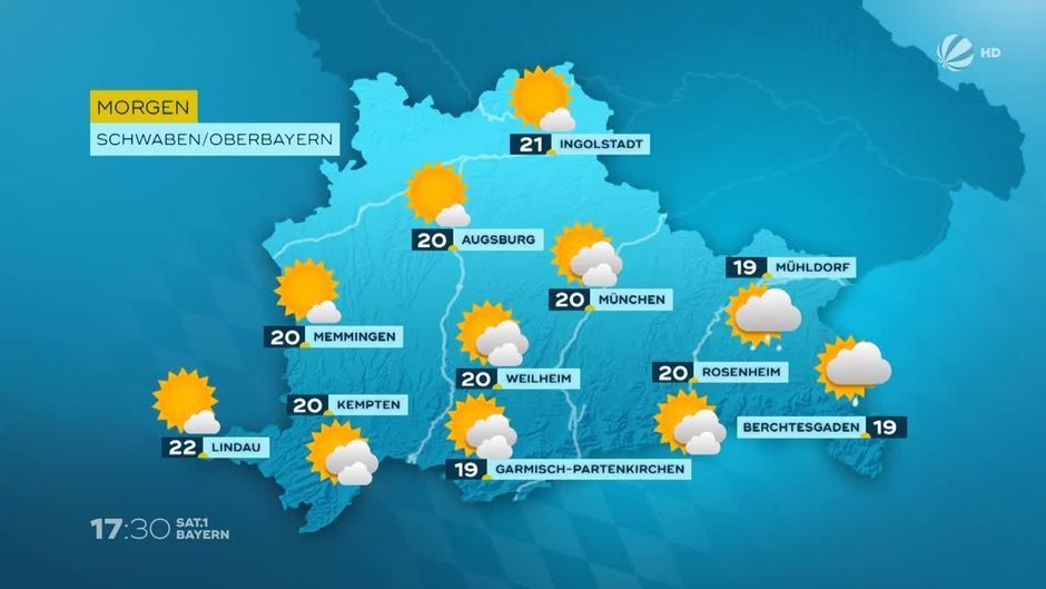 Das Bayern-Wetter Vom 07.07.2022: Hitzewelle - Temperaturen über 40 ...