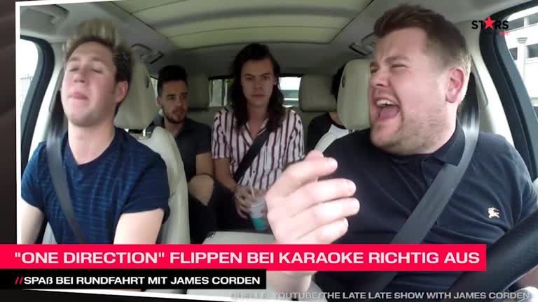 One Direction flippen bei Karaoke richtig aus