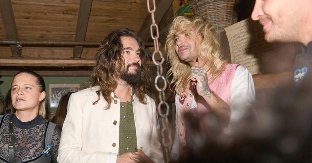 Kaulitz-Brüder auf der Wiesn: Bill feiert im Barbie-Look