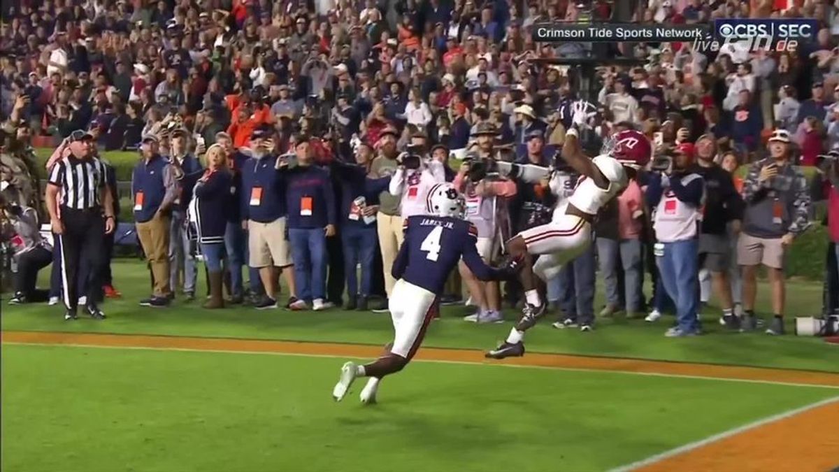 Touchdown des Jahres! Alabama-Wahnsinn gegen Auburn