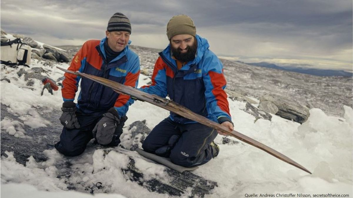 Sensationsfund: Forscher finden 1.300 Jahre alten Ski