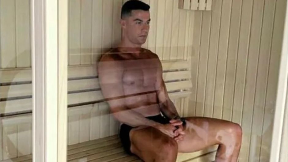 Irritierendes Detail: Fans verwundert über Sauna-Post von Ronaldo