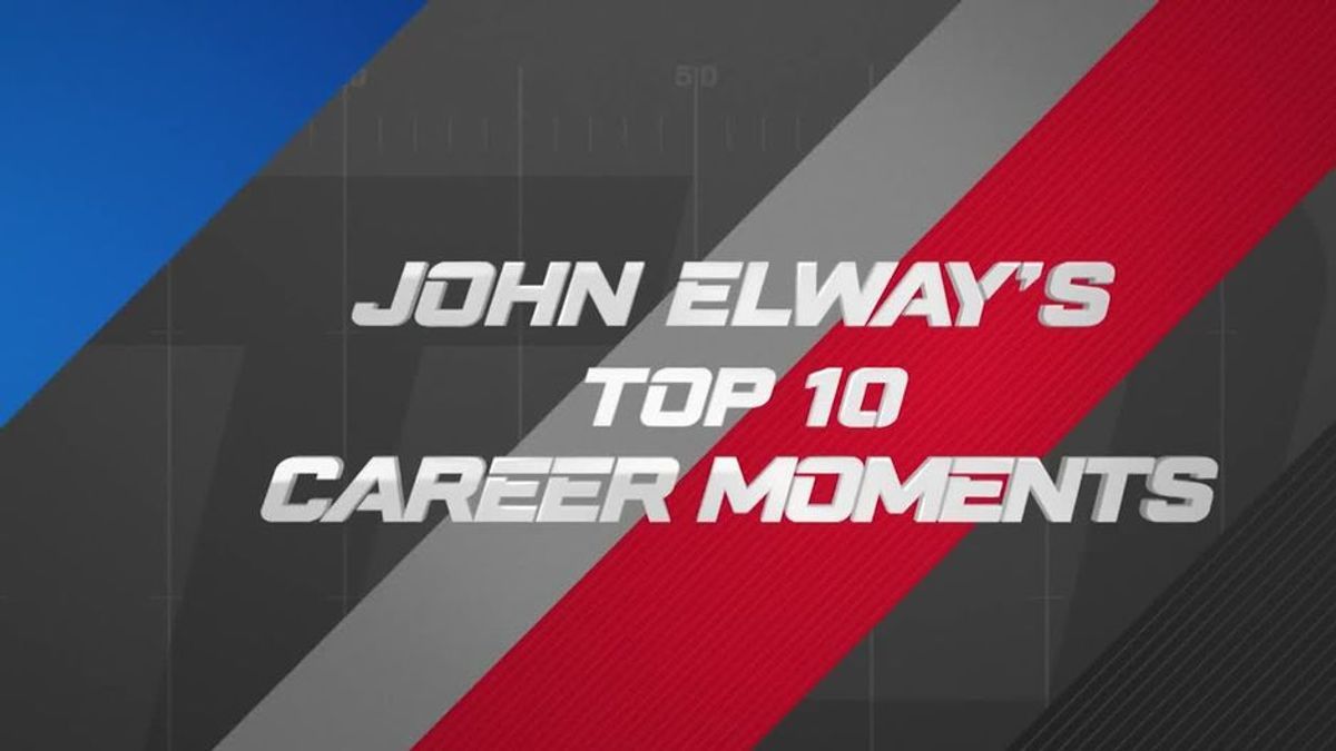 Top 10 John Elway Career Highlights, #TopTenTuesdays