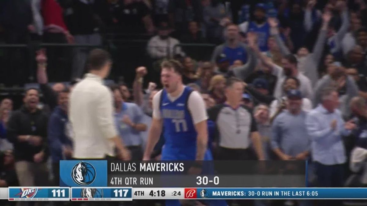 HIGHLIGHTS: Mavs gelingt längster Lauf der NBA-Geschichte