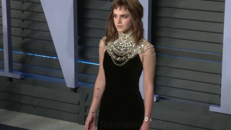 Emma Watson: Ups! Rechtschreibfehler-Tattoo bei den Oscars 2018
