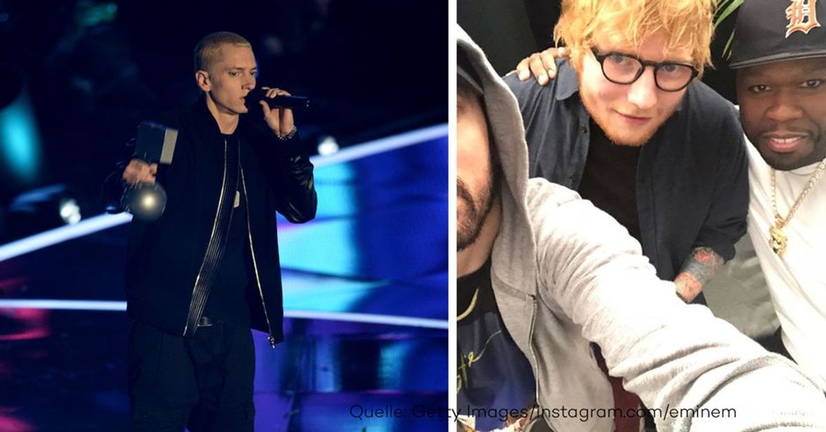Warum ist Eminem auf seinen Selfies eigentlich immer abgeschnitten?