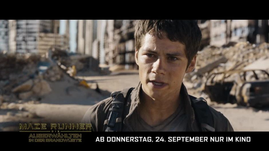 Trailer zu Maze Runner 2 Die Auserwählten in der Brandwüste Kabel Eins