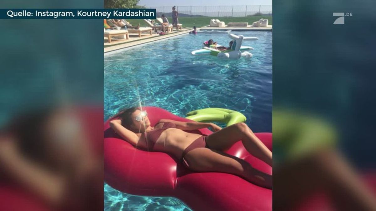 Unglaublich peinlich: Khloé Kardashian postet ein Video ihrer Schwester Kourtney auf dem Klo