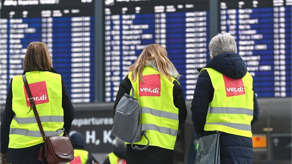 Vorsicht: An diesen Flughäfen droht heute ein Streik