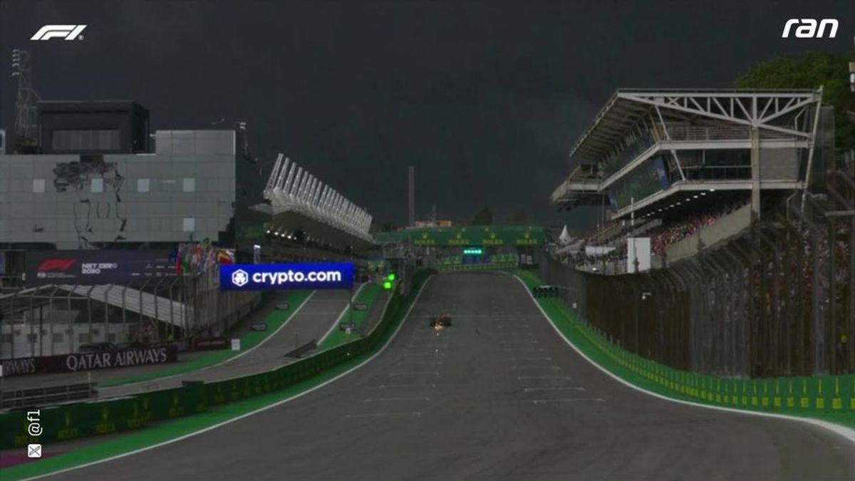 GP von Brasilien: F1-Fans kämpfen mit heftigem Unwetter