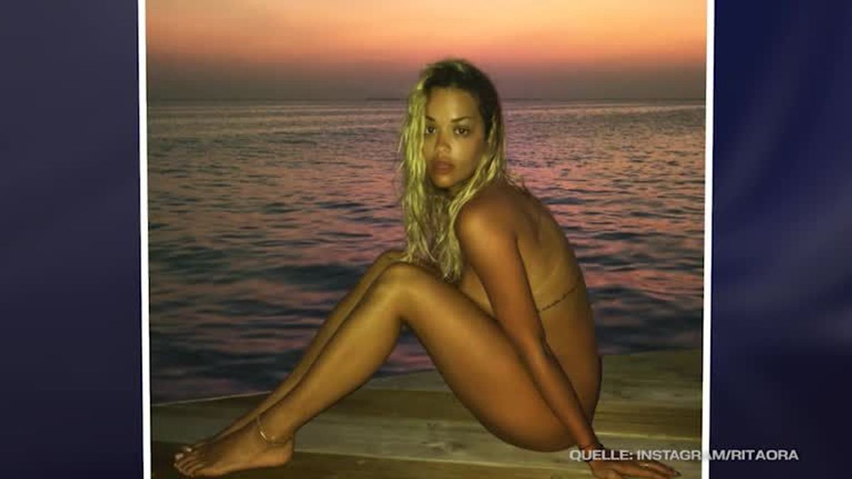 Rita Ora: Auf diesen privaten Bildern zeigt sie sich nackt!