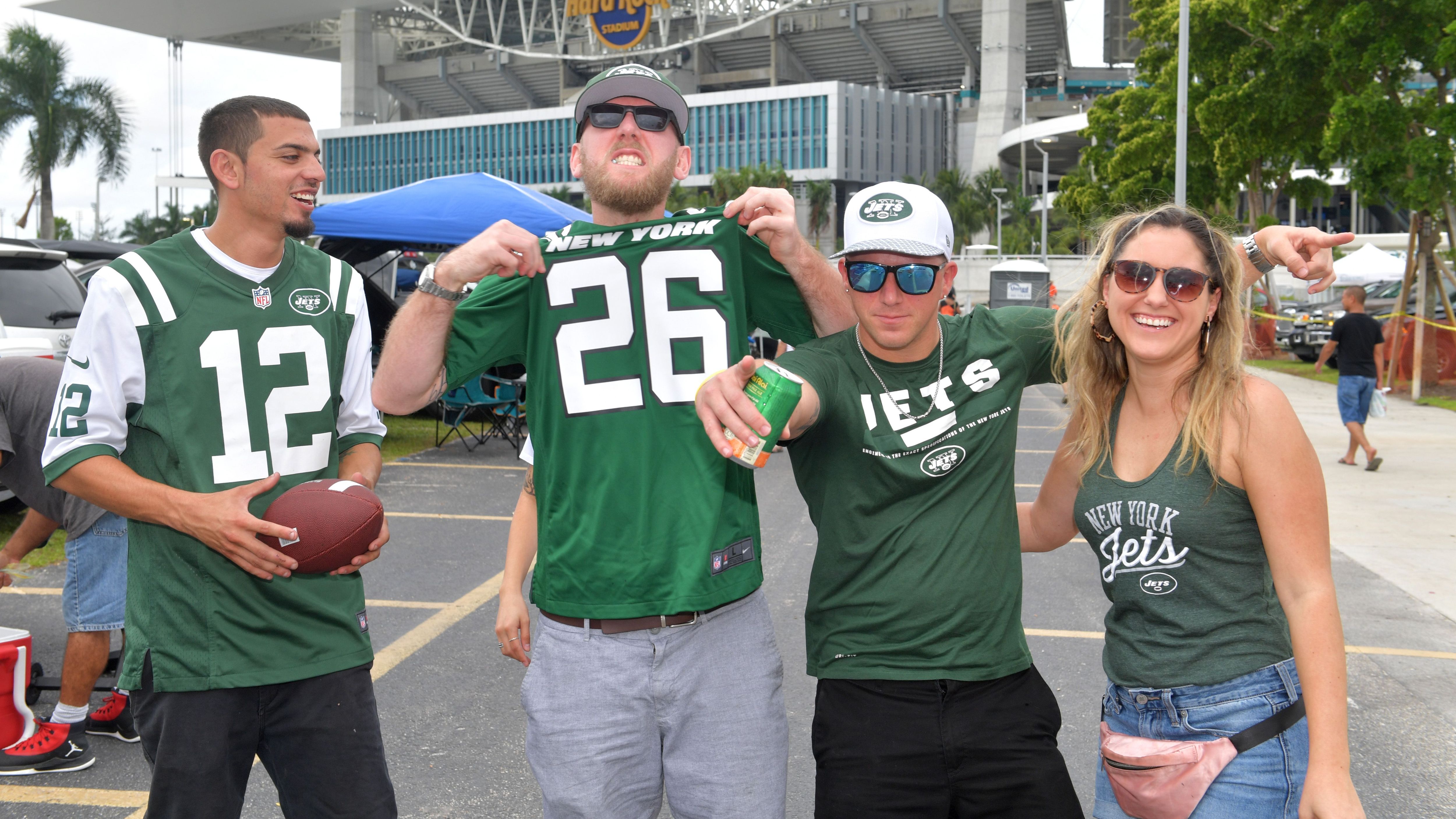 <strong>Platz 22 (geteilt): New York Jets</strong><br>Durchschnittliche Anzahl Drinks pro Fan: 6