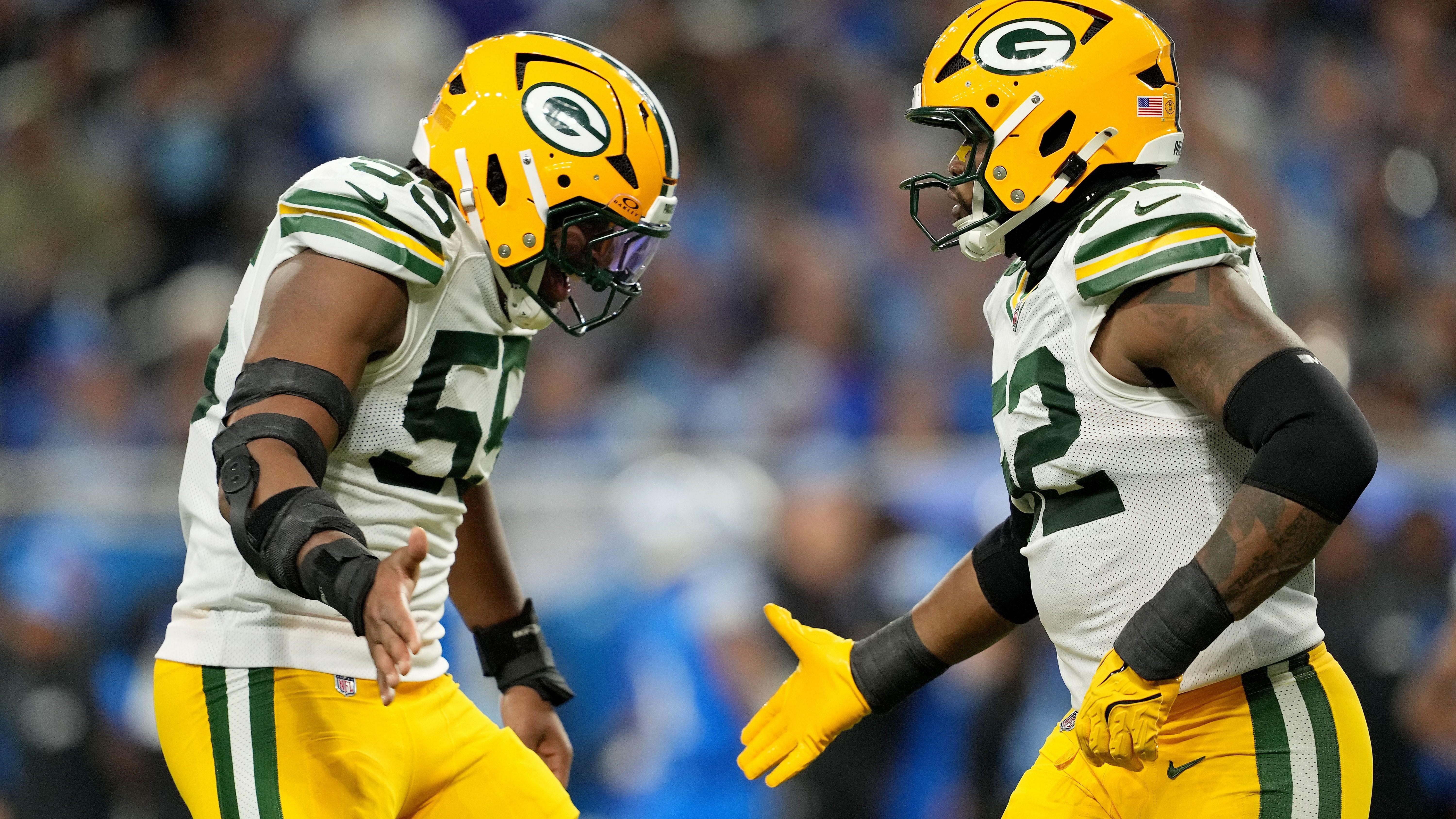 <strong>Platz 8: Green Bay Packers</strong><br>Sacks: 45<br>Team-Leader: Rashan Gary (7,5 Sacks)