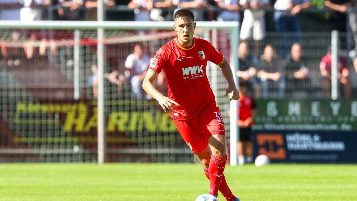 Keven Schlotterbeck im Test gegen Memmingen
