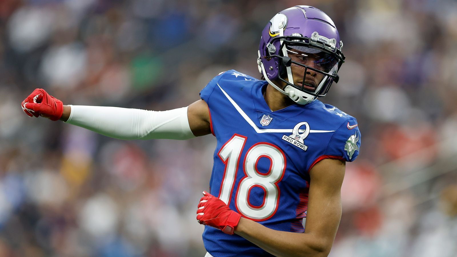 
                <strong>Justin Jefferson</strong><br>
                &#x2022; <strong>Rating</strong>: 93<br>&#x2022; <strong>Team</strong>: Minnesota Vikings<br>&#x2022; <strong>Key Stats</strong>: Awareness: 97 - Catching: 94 - Jumping: 94<br>
              