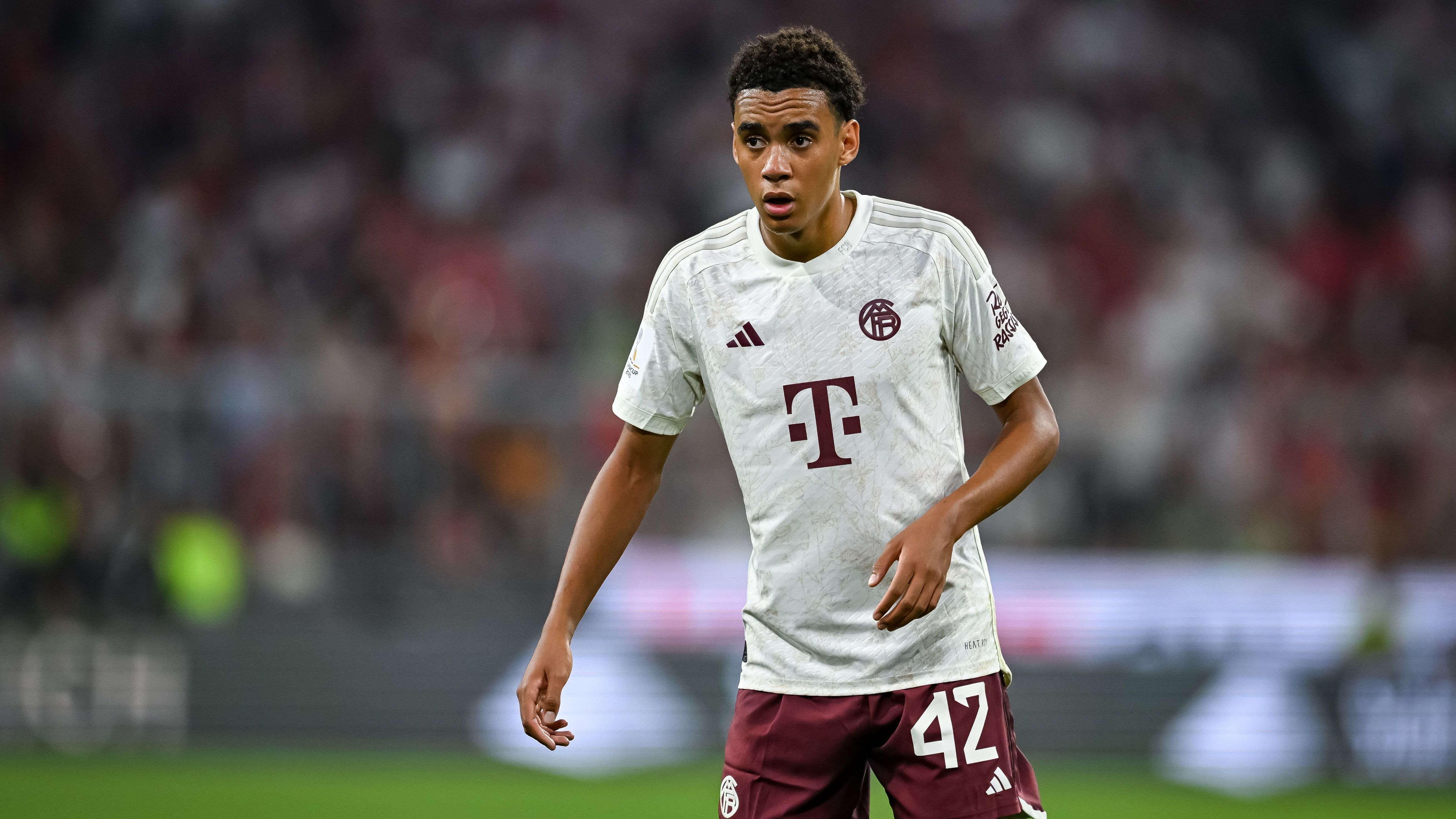 <strong>Jamal Musiala</strong><br>Position: Mittelfeldspieler<br>Klub: FC Bayern München