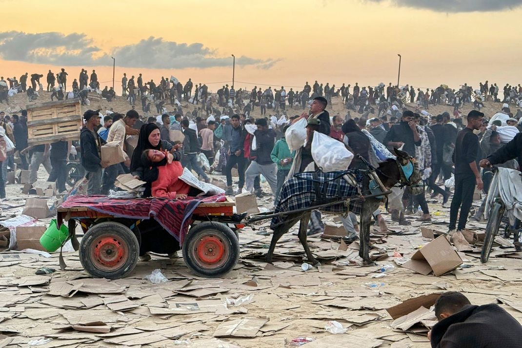 Der Krieg in Gaza dauert an - gibt es Hoffnung auf Frieden? (Symbolbild)