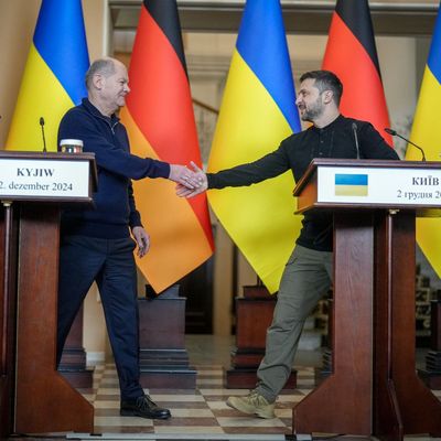 Bundeskanzler Scholz in Kiew