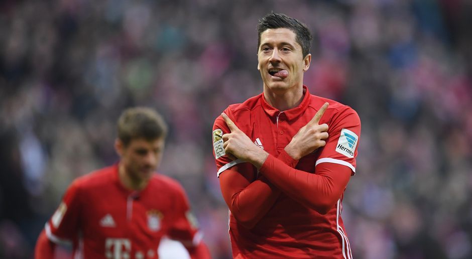 
                <strong>Platz 8: Robert Lewandowski (FC Bayern München)</strong><br>
                2715 Minuten auf dem Feld bei 32 Einsätzen
              
