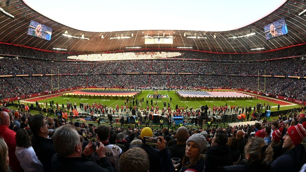 Schon 2022 war die NFL in München zu Gast