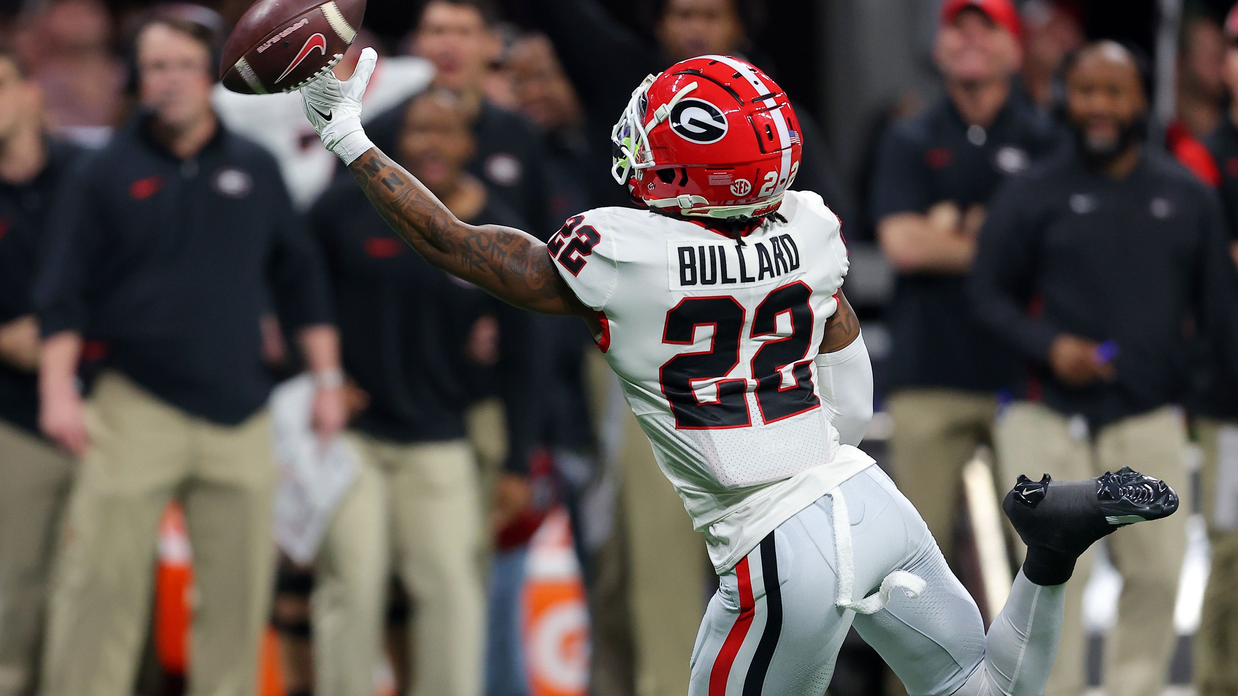 <strong>Javon Bullard</strong><br>Position: Safety<br>College: Georgia<br>Prognose: Mitte 2. Runde