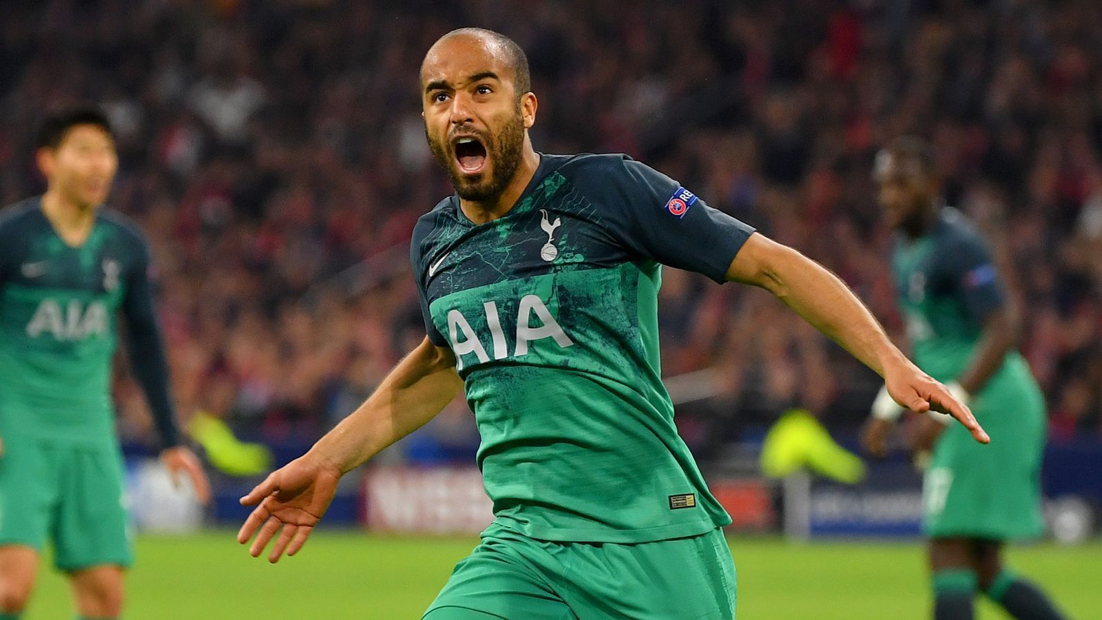 
                <strong>Sturm: Lucas Moura (Tottenham Hotspur)</strong><br>
                Absolvierte Spiele im Wettbewerb 2018/19: 12
              