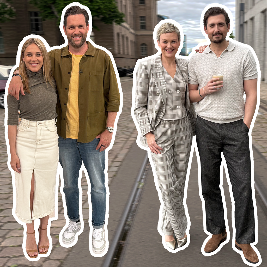 Outfit-Update: "SAT.1-Frühstücksfernsehen"-Moderator:innen im Mai