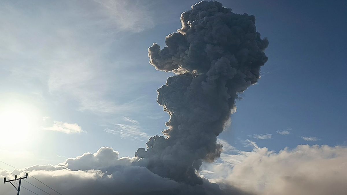 Vulkanausbruch in Indonesien