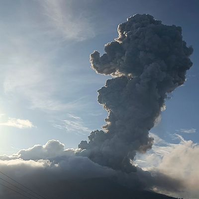 Vulkanausbruch in Indonesien