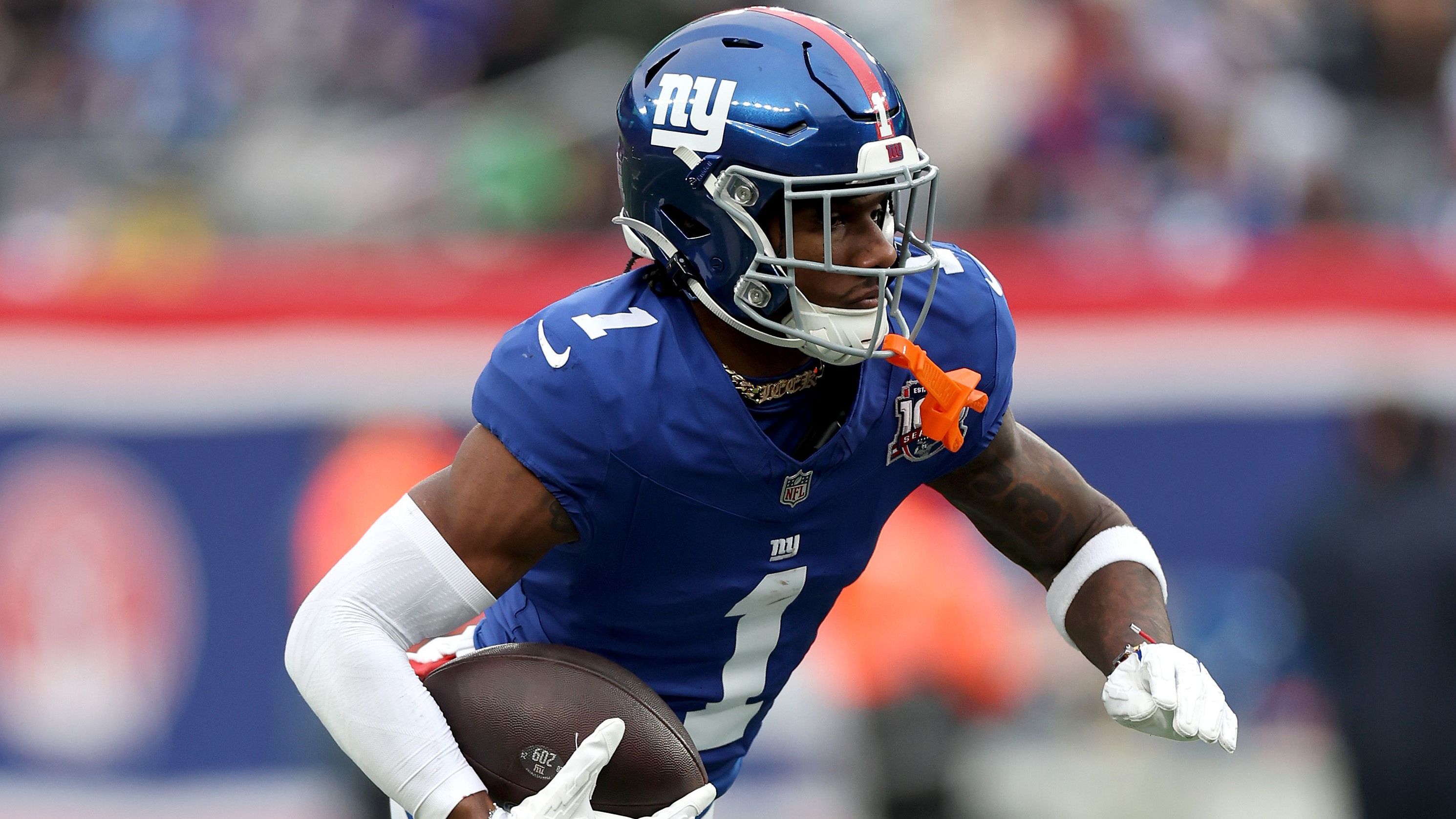 <strong>Platz 7: Malik Nabers</strong><br>- Team: New York Giants<br>- Ranking 2024: -