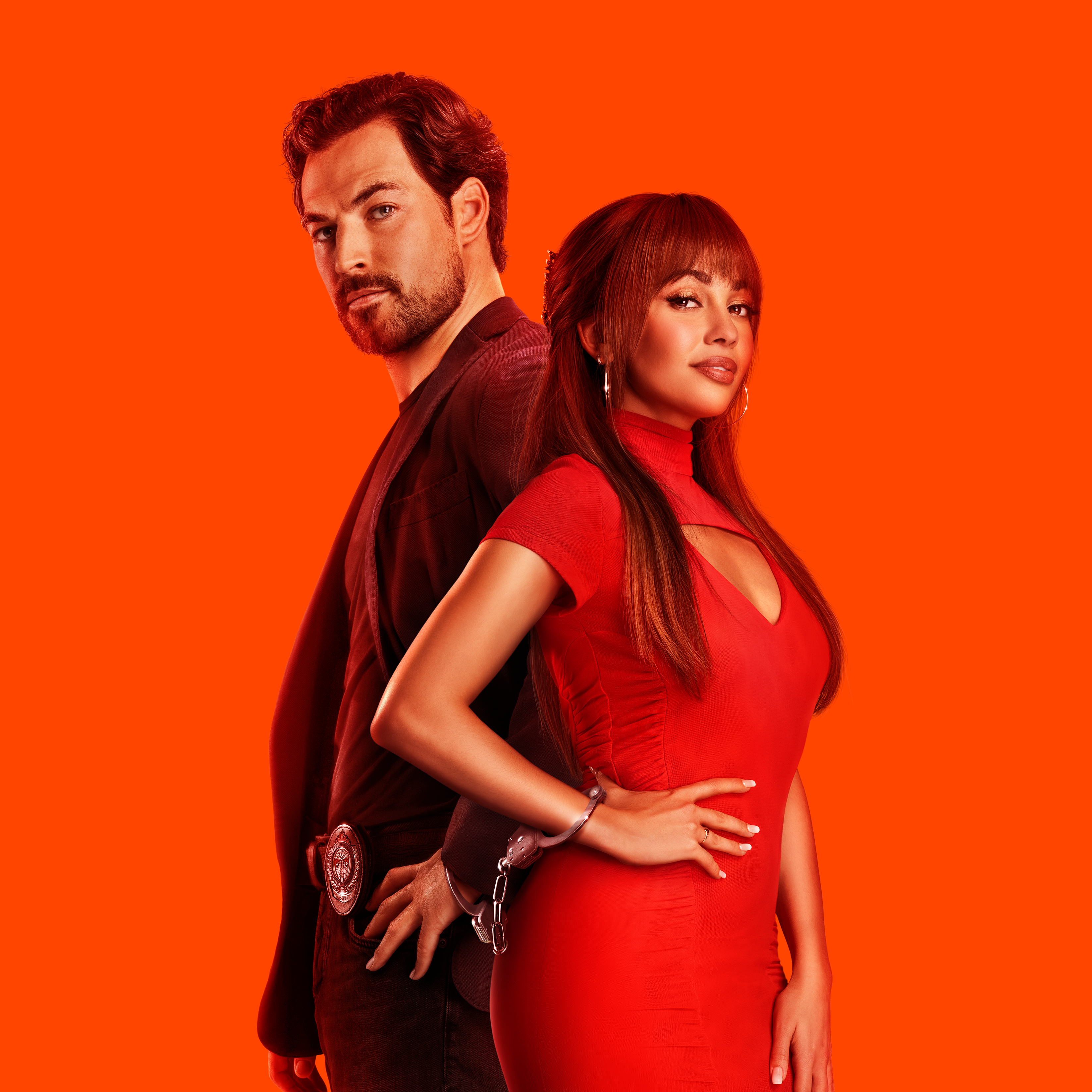 Vanessa Morgan und Giacomo Gianniotti als die Hauptrollen in "Wild Cards"