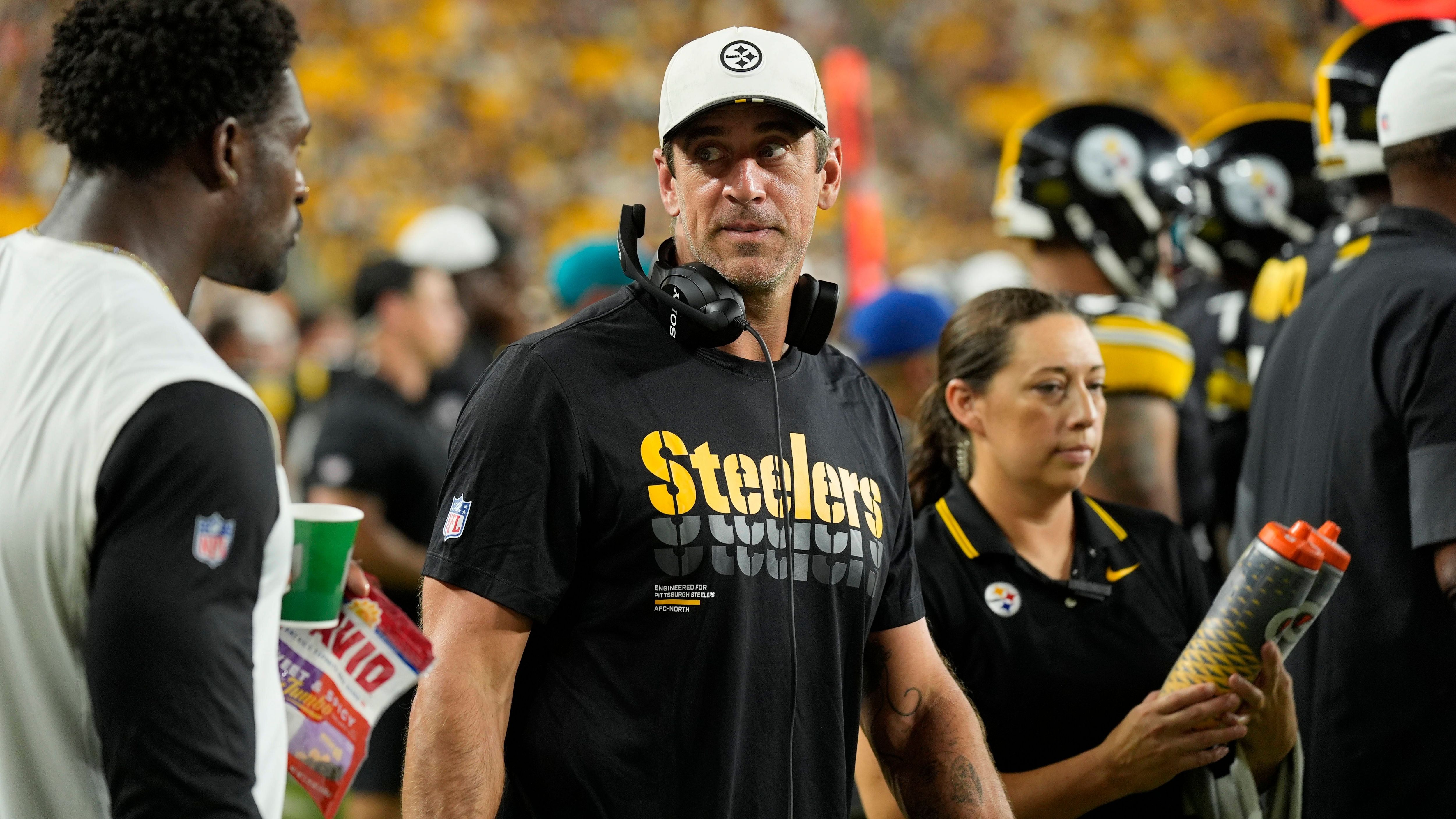 <strong>Pittsburgh Steelers</strong><br>QB Aaron Rodgers (Foto), DL Cameron Heyward, LB T.J. Watt, S Miles Killebrew
