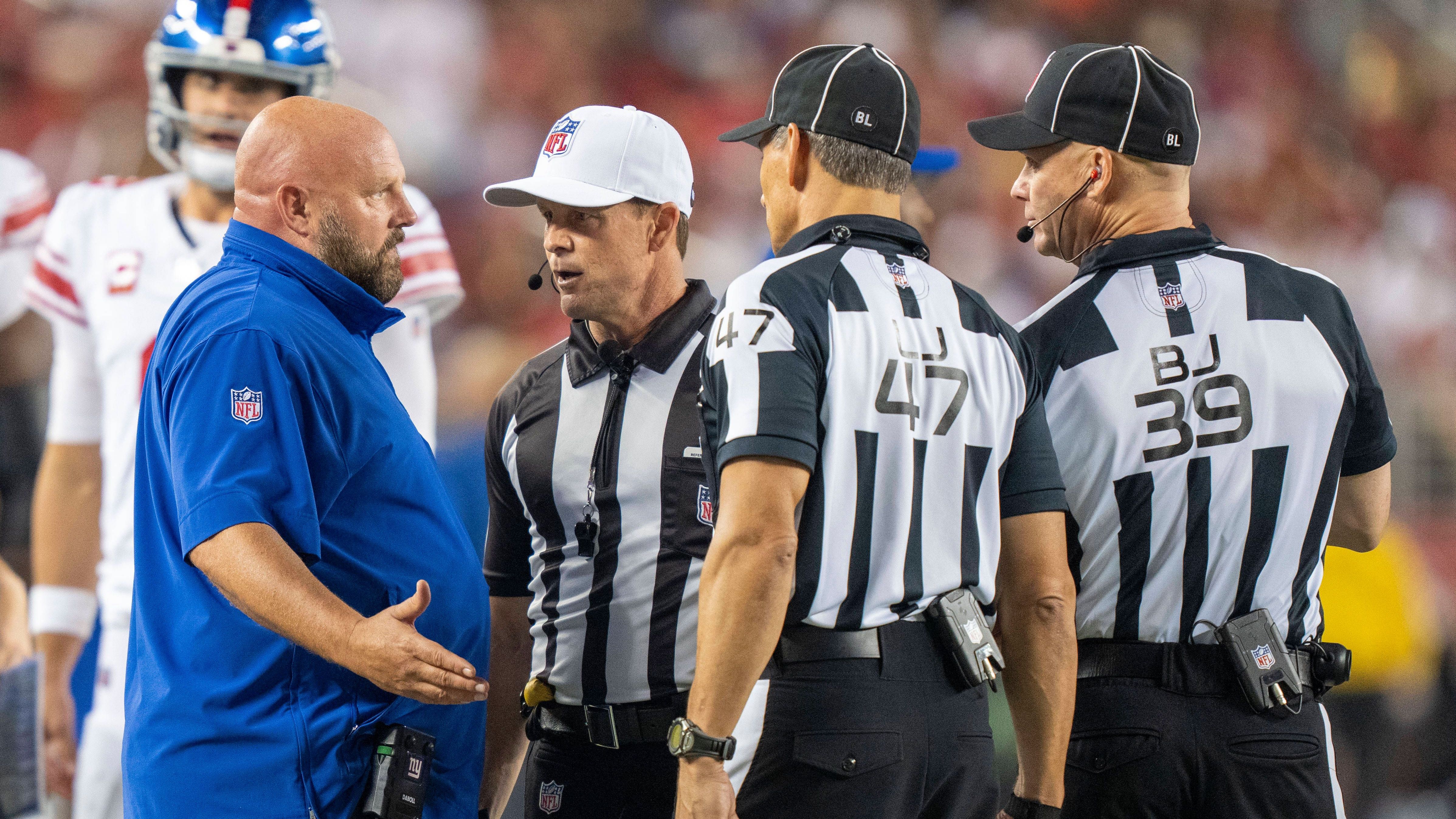 <strong>Platz 22: New York Giants</strong><br>321 Offensive Penalty Yards