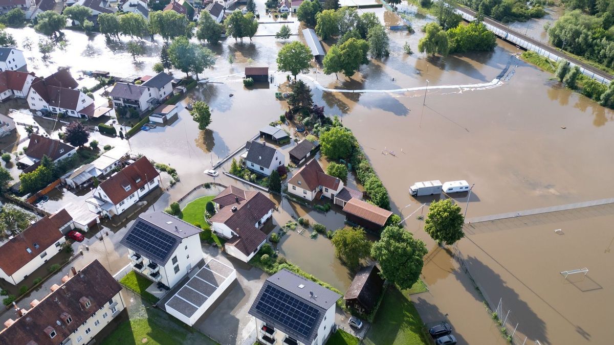 Hochwasser in Bayern 