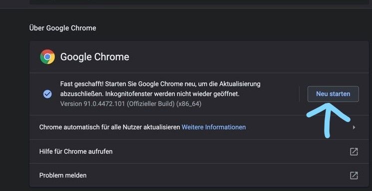 Hier siehst du ob dein Browser aktuell ist oder Updates installiert werden können. Ebenfalls interessant: die Versionsnummer. Werden Informationen zu Sicherheitslücken veröffentlicht, beziehen sich diese immer auf eine bestimmte Versionsnummer. Hier kannst du sie abgleichen. 