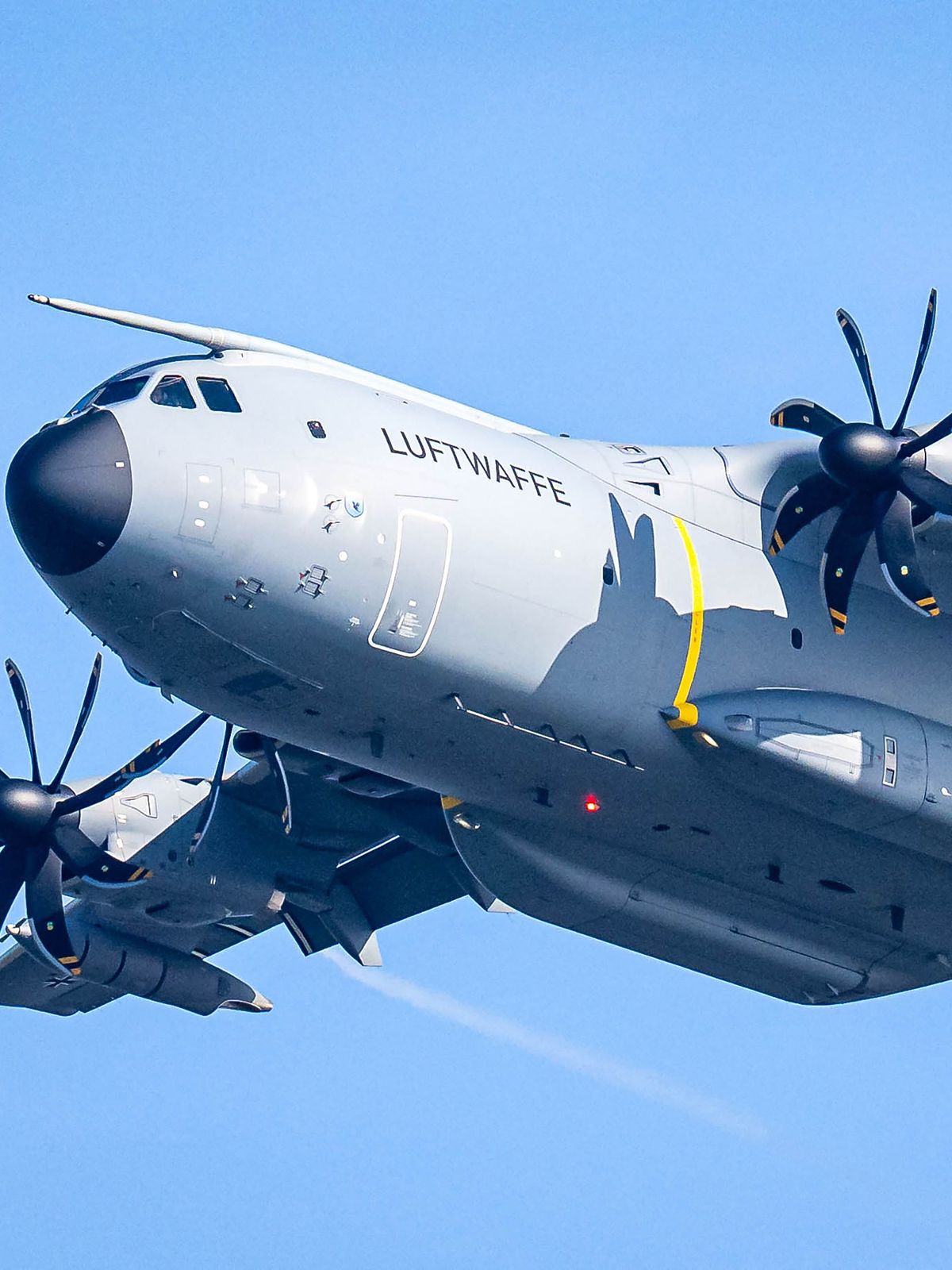 Ein Airbus A400M der deutschen Luftwaffe