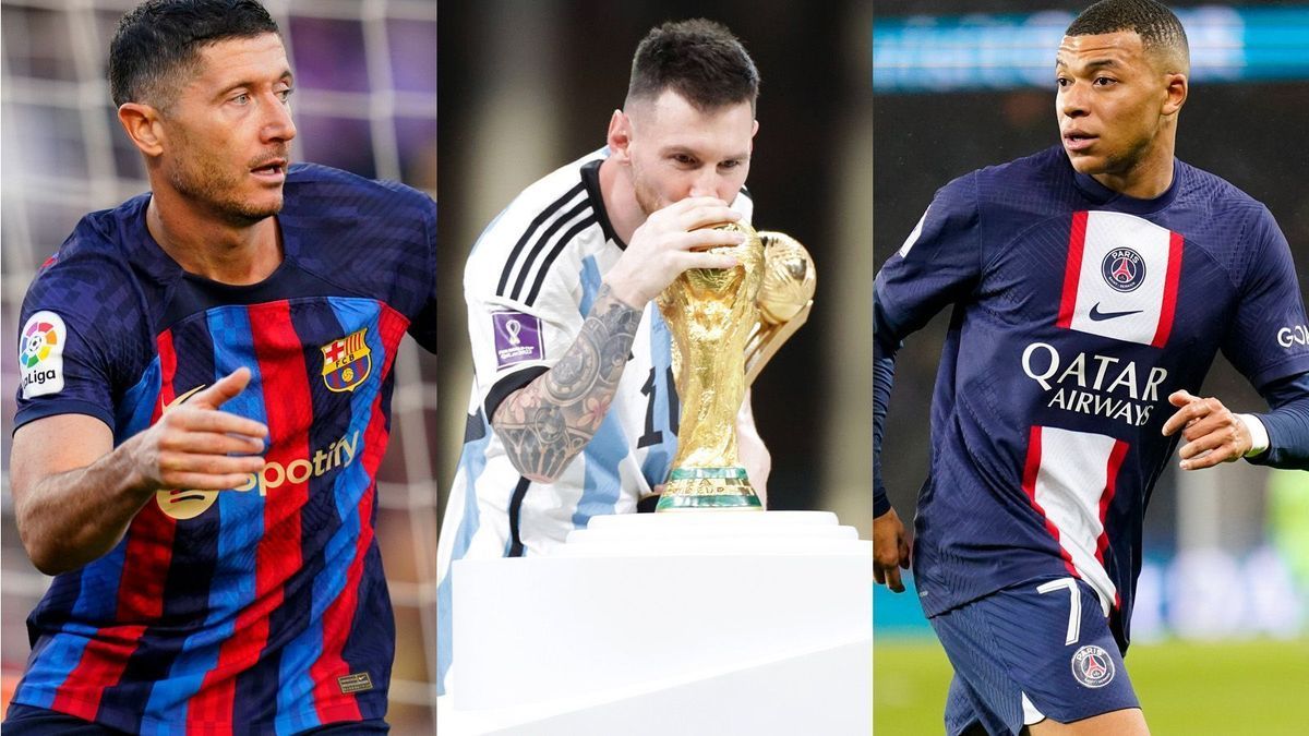 Messi, Mbappe, Lewandowski: Die Nominierten für die Wahl zum Weltfußballer