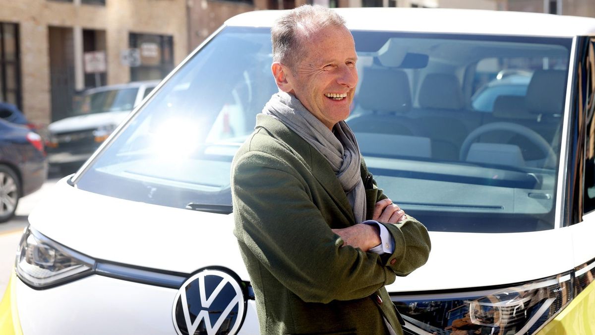 Volkswagen-CEO Herbert Diess wünscht sich eine starke Formel 1 in Deutschland