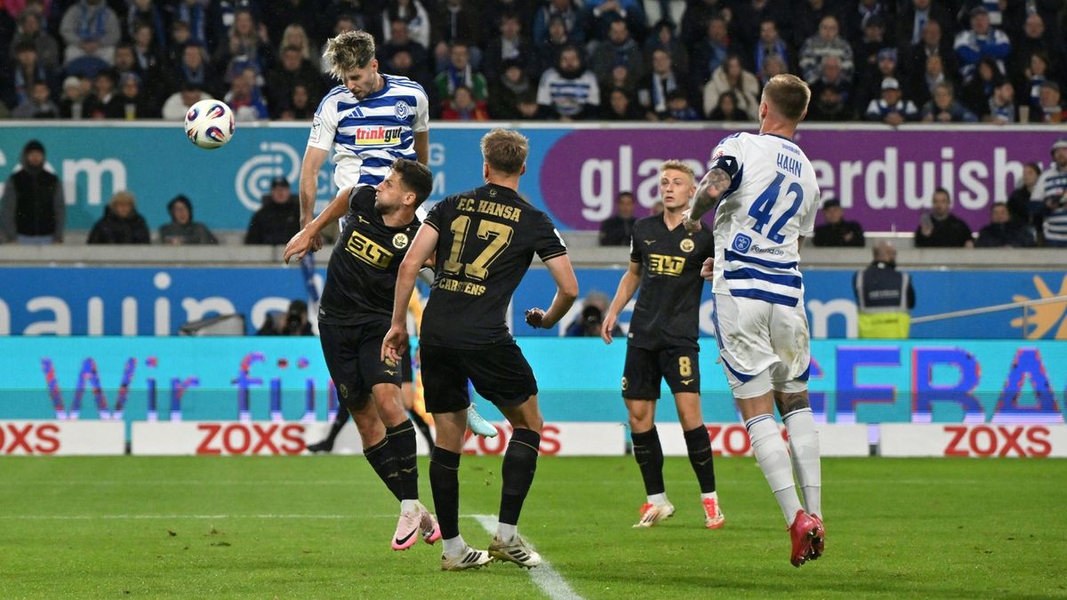 Tobias Fleckstein köpft zum 2:1 ein